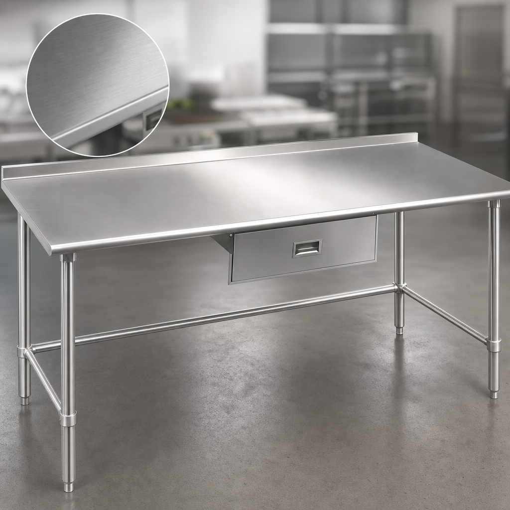 16-Gauge 300 Series Stainless Steel Top