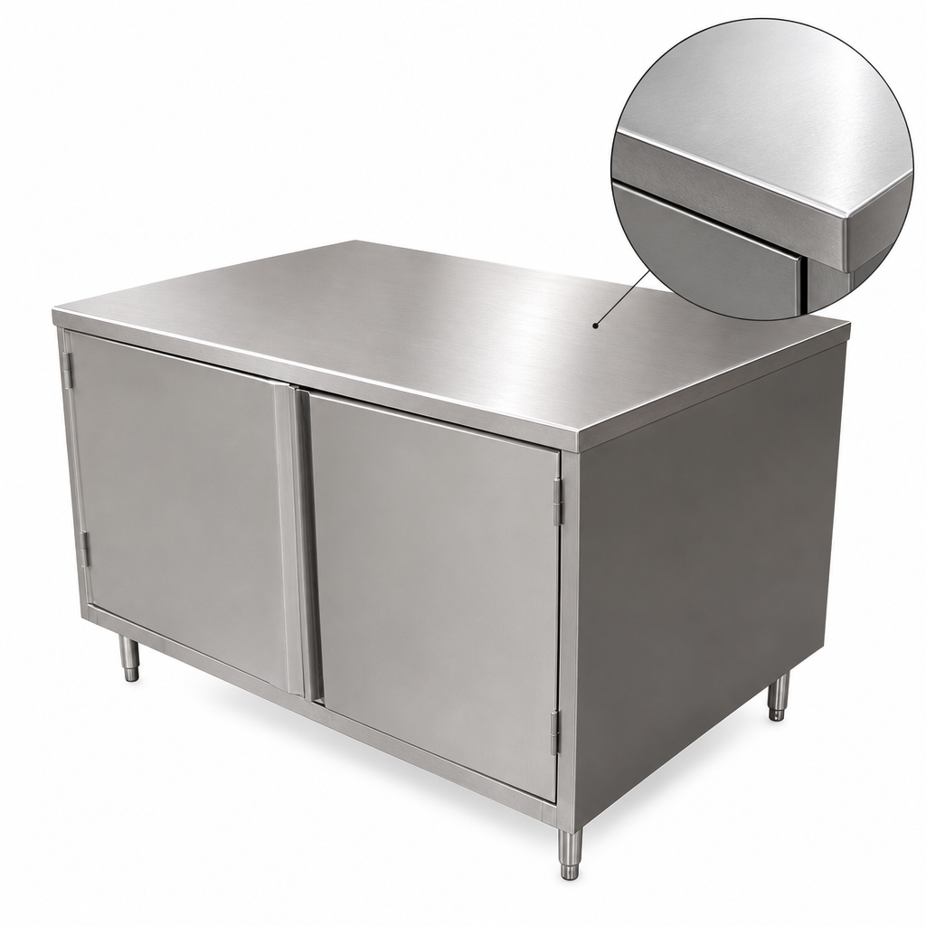 14-Gauge 304 Stainless Steel Top