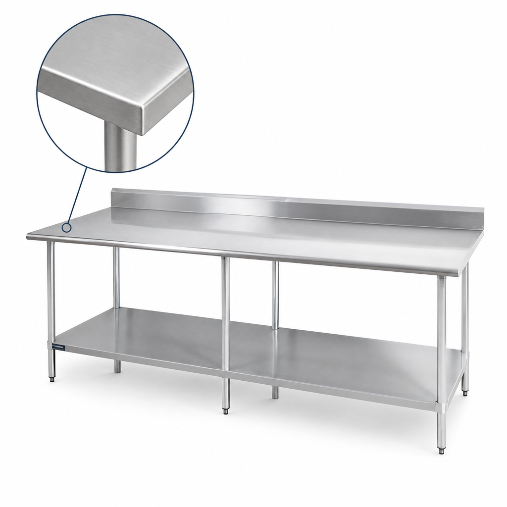 18/400 Stainless Steel Reinforced Top