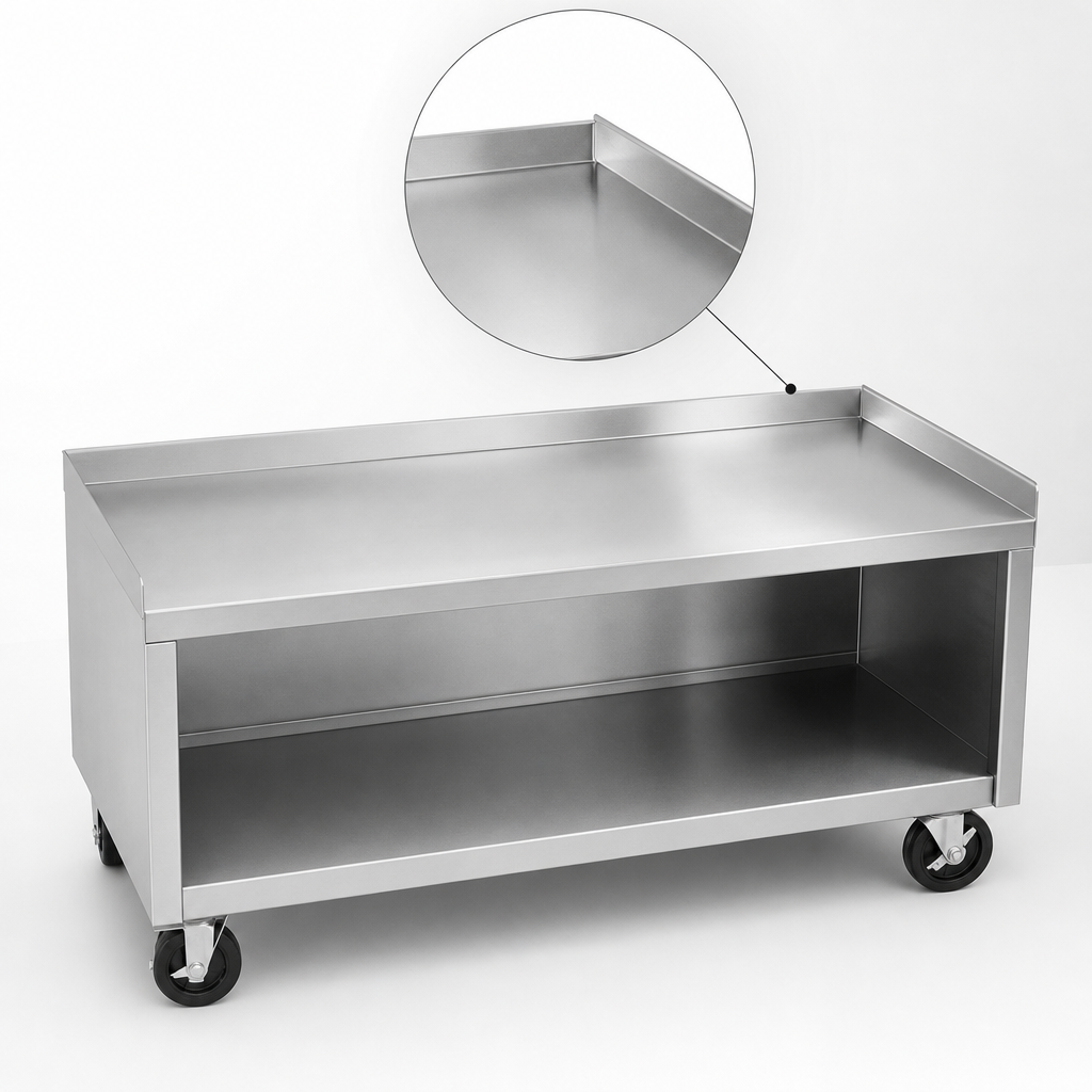 Reinforced Stainless Steel Top