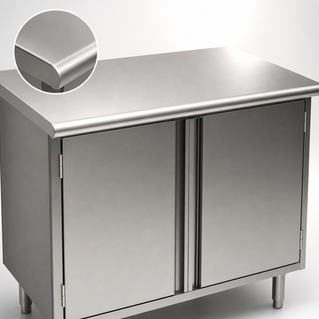 14-Gauge 304 Stainless Steel Top