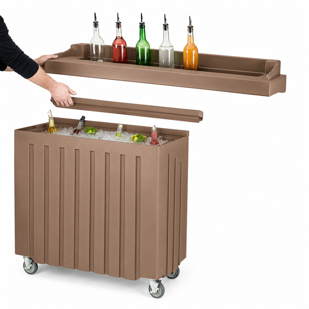 Removable 5-Bottle Speed Rail