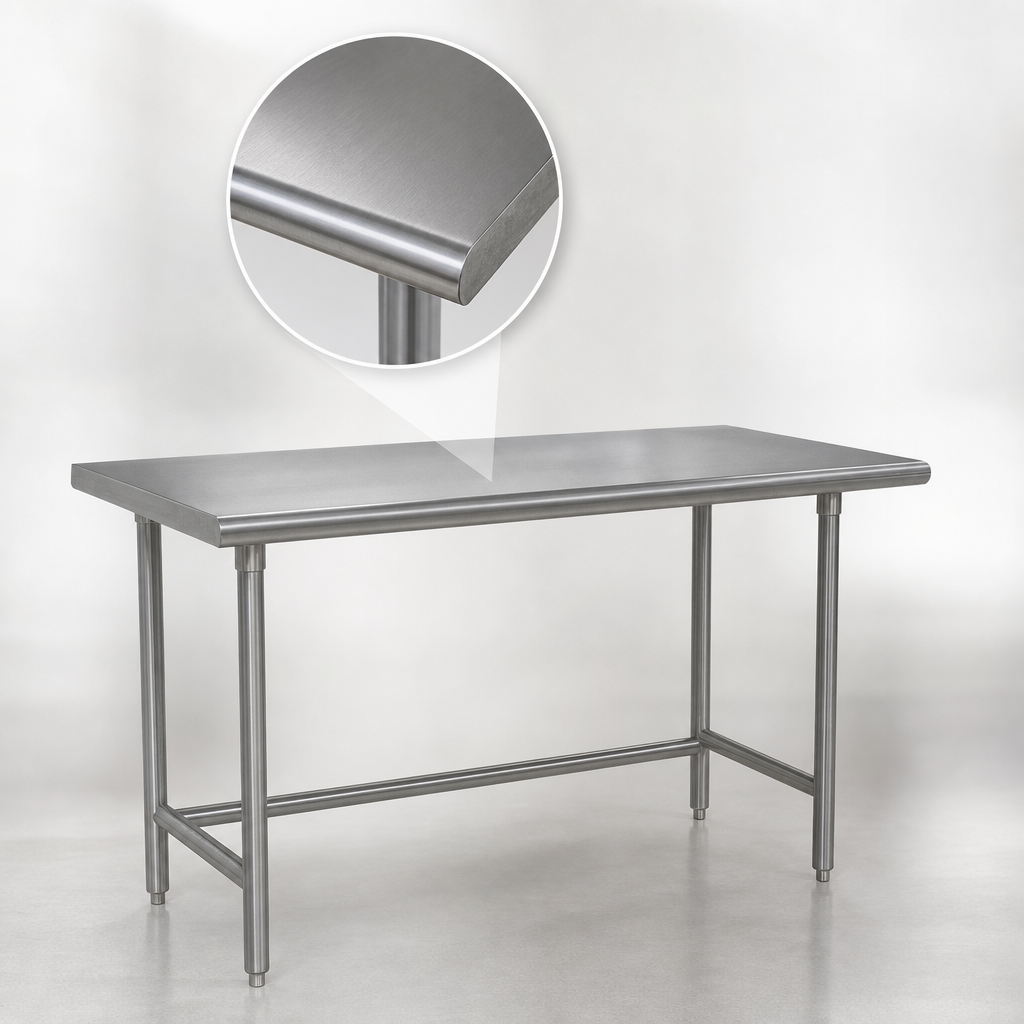 14-Gauge 304 Stainless Steel Top