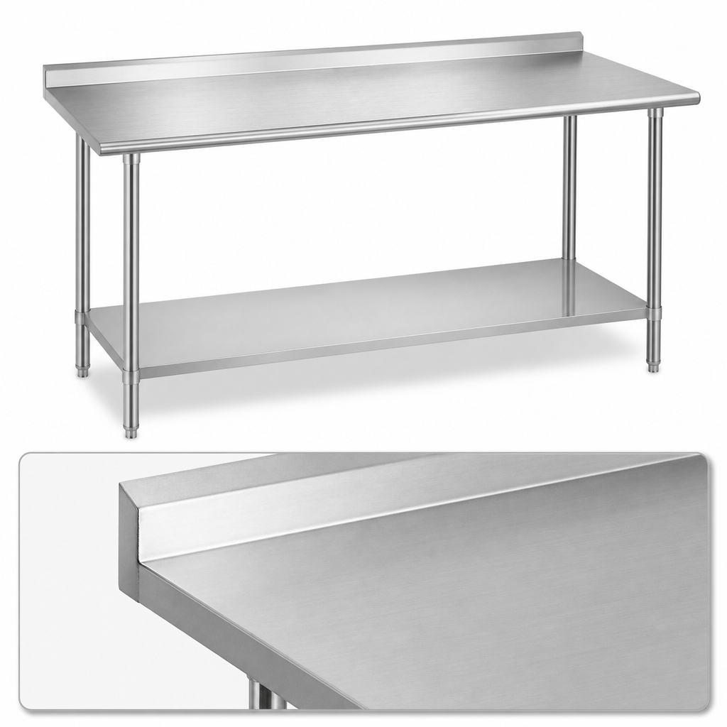 16-Gauge 400 Series Stainless Steel Top