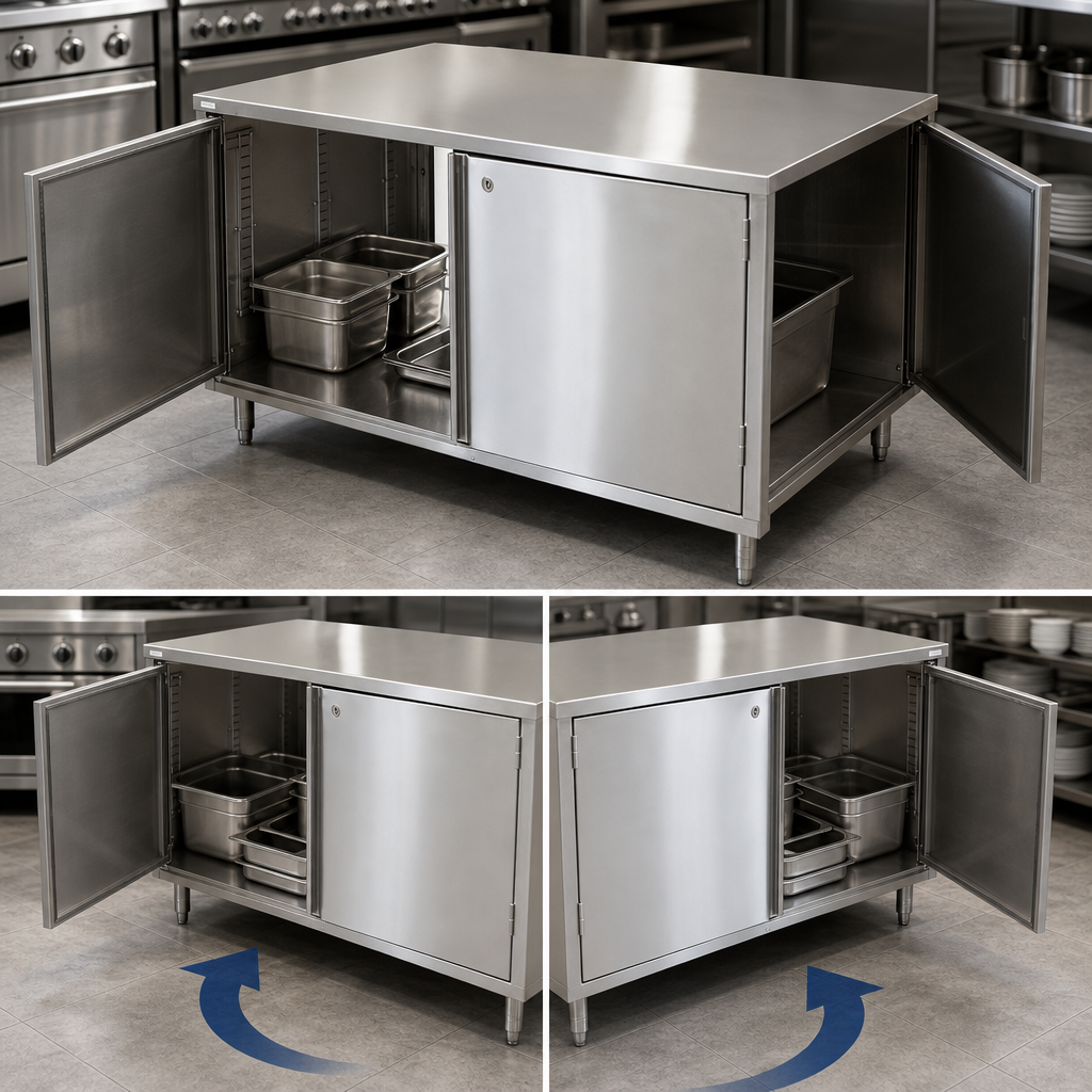 Dual-Access Cabinet Base
