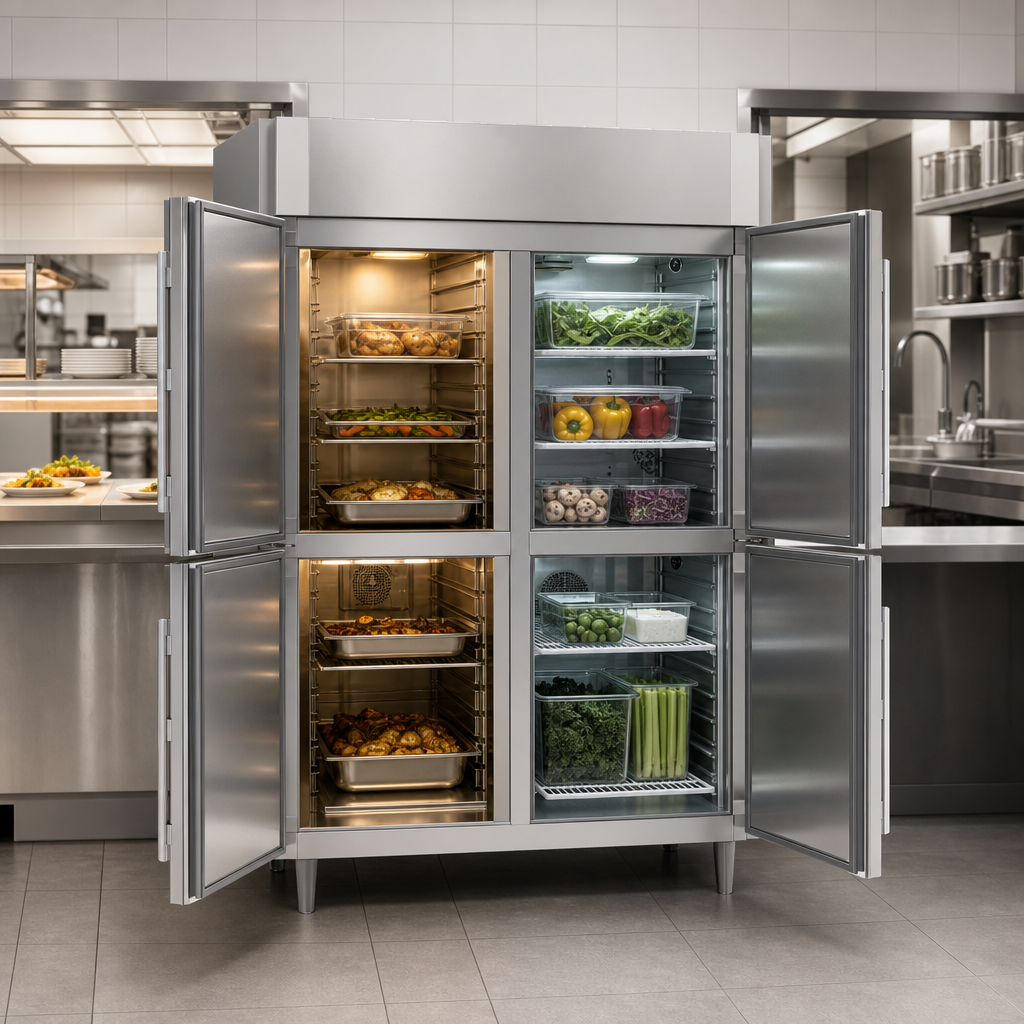 Dual Temperature Pass-Thru Design