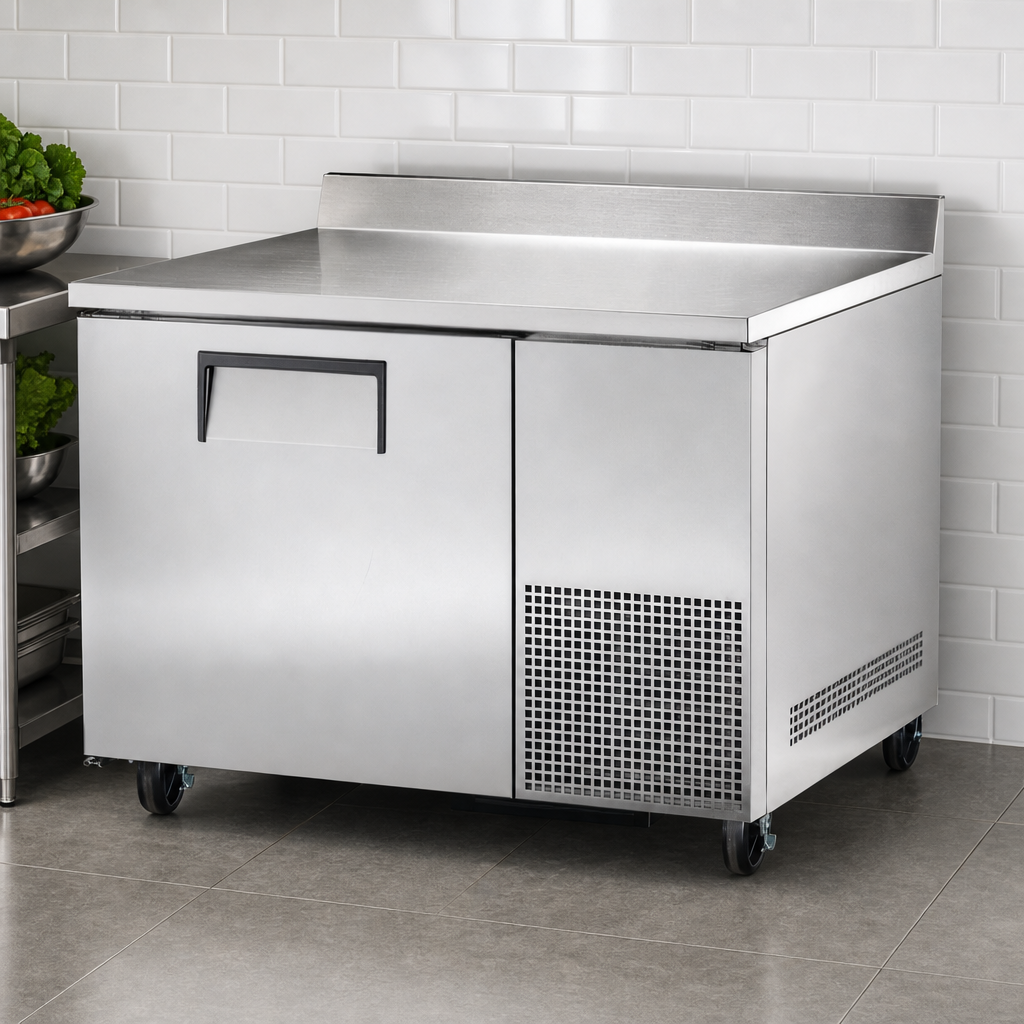 Stainless Steel Worktop with Rear Splash