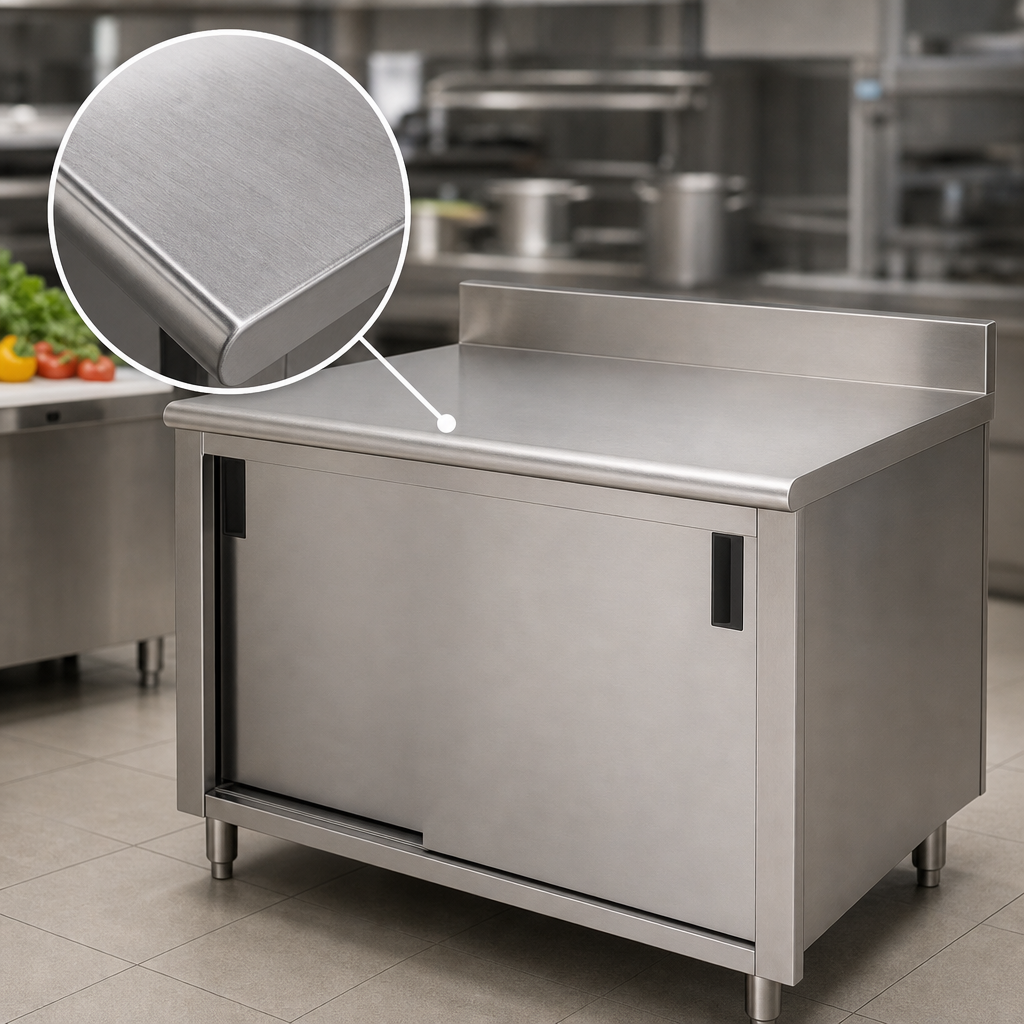 16 Gauge 304 Stainless Steel Top