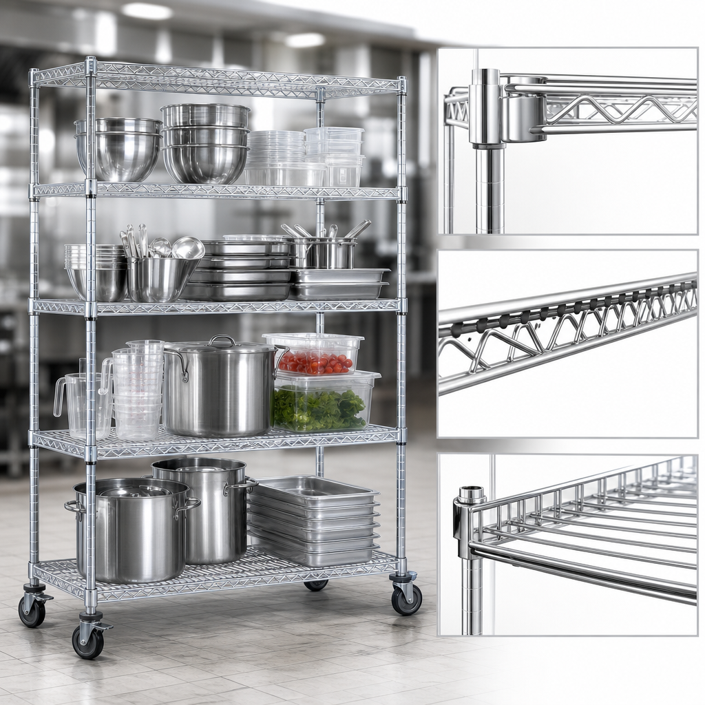 Patented QuadTruss Shelf Design