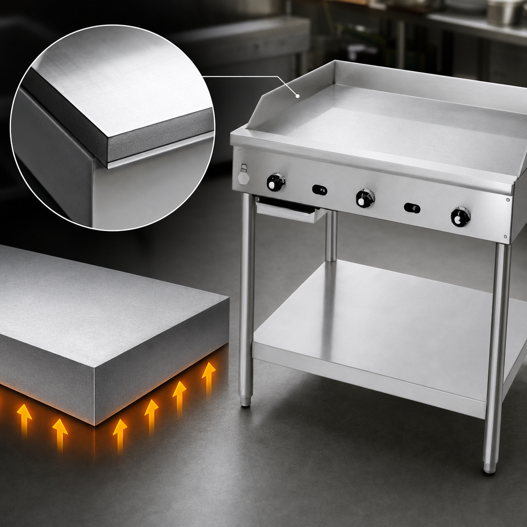Heavy-Duty Griddle Plate