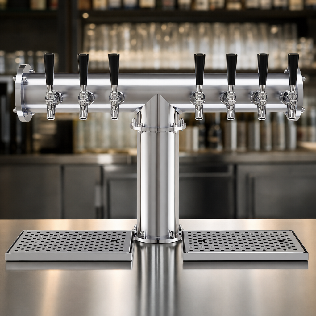 Eight-Faucet Capacity