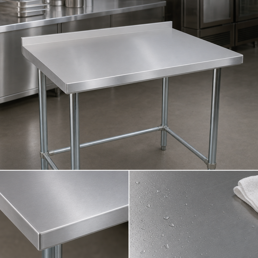 18-Gauge T-430 Stainless Steel Top