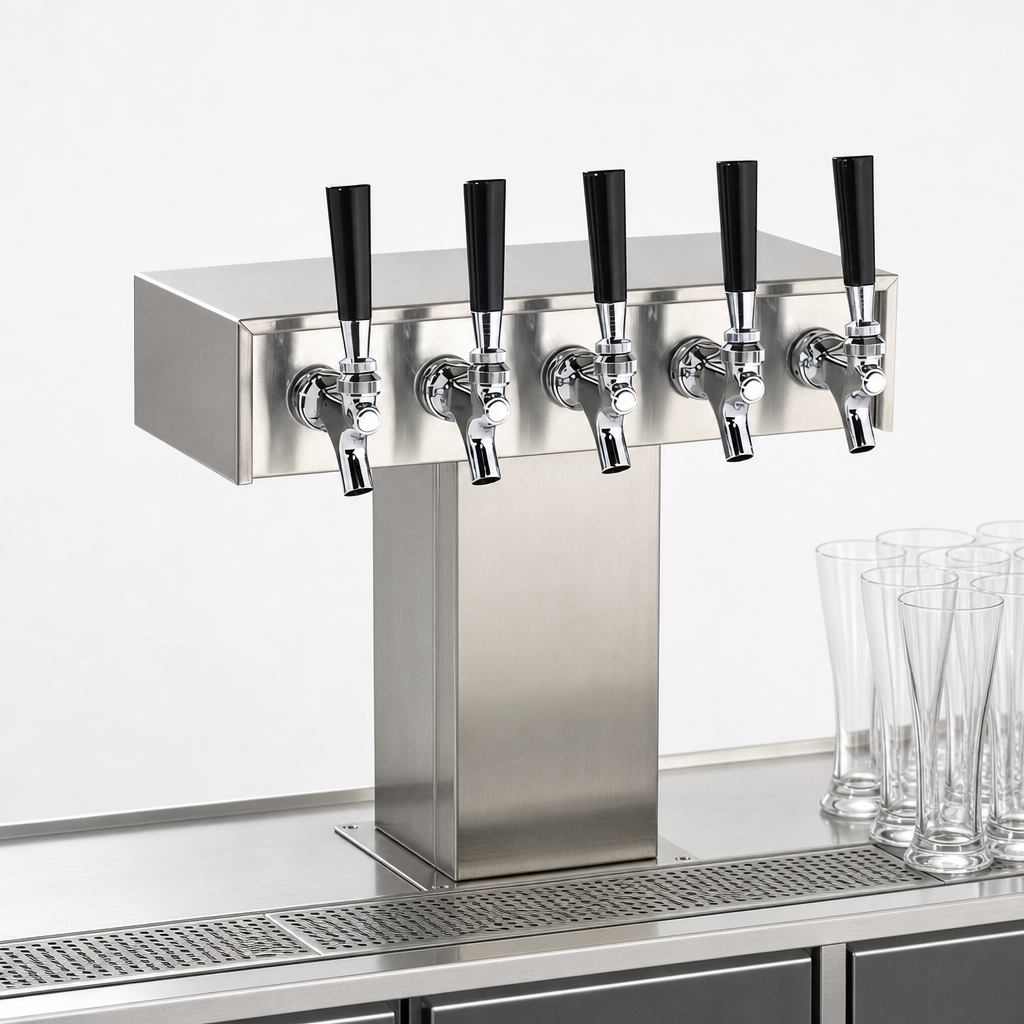 Six-Faucet Capacity
