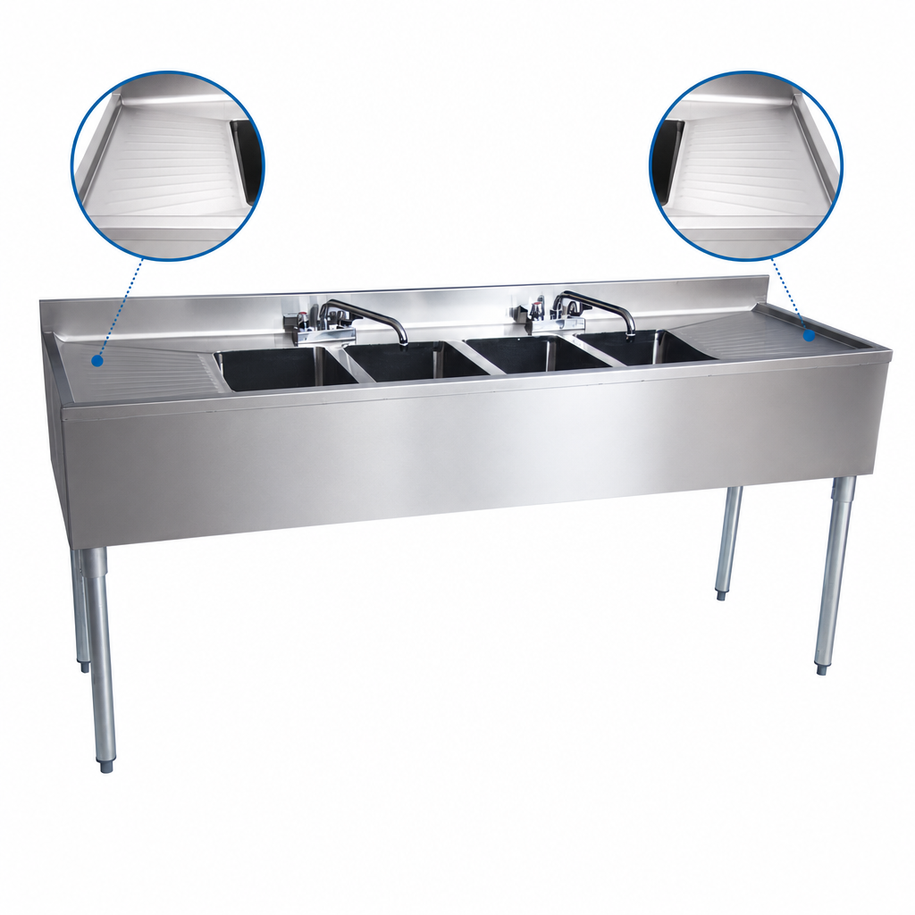 Dual Stamped Drainboards