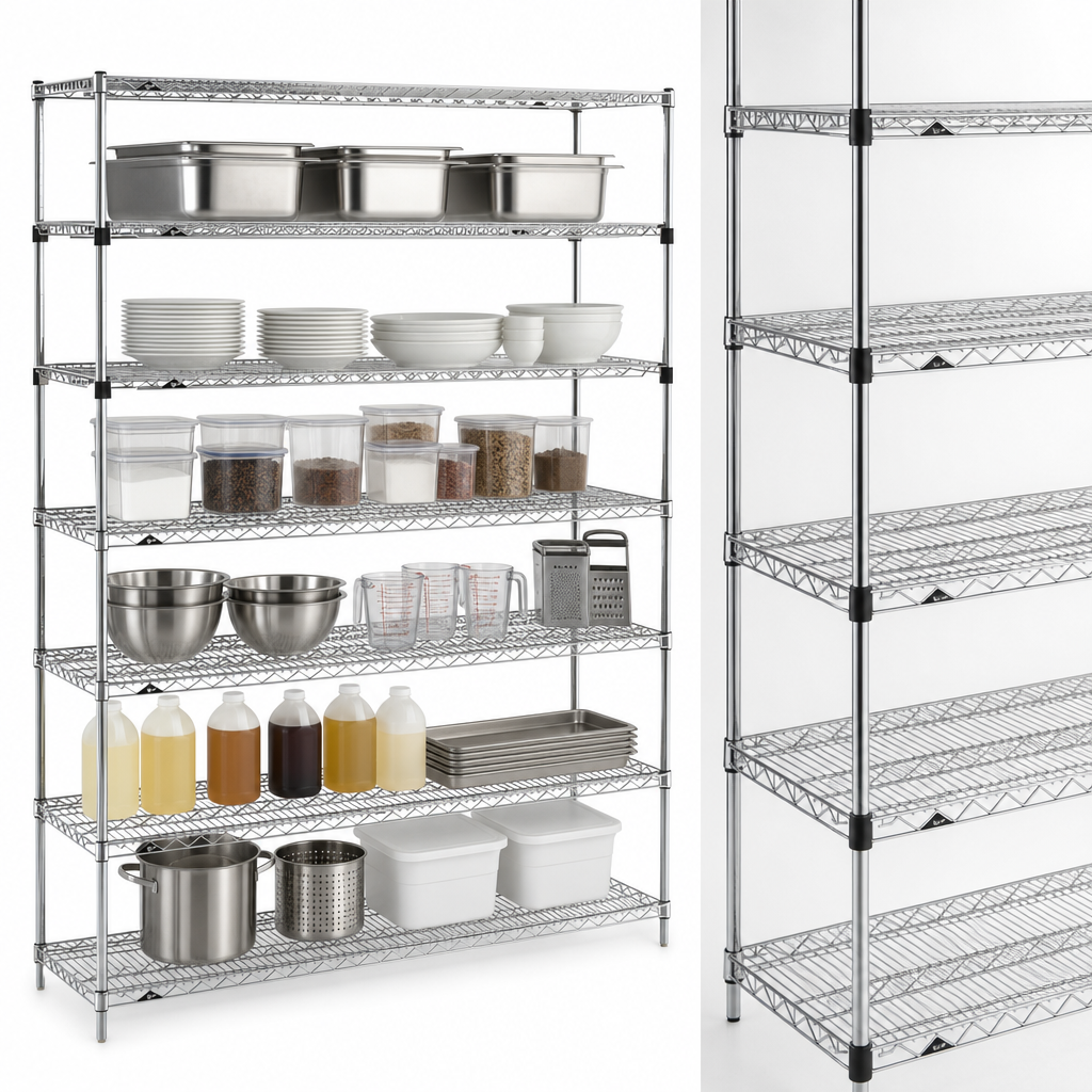 Six-Tier Storage
