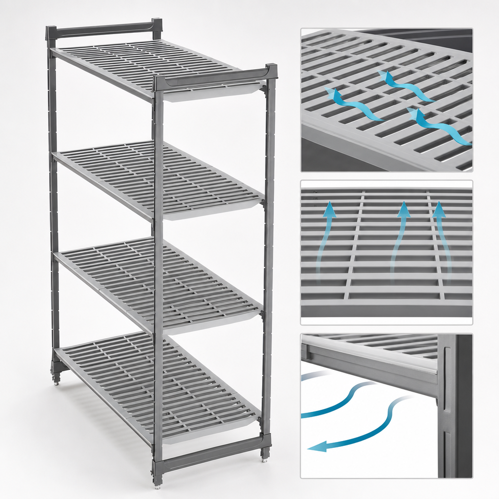 Vented Shelf Plates