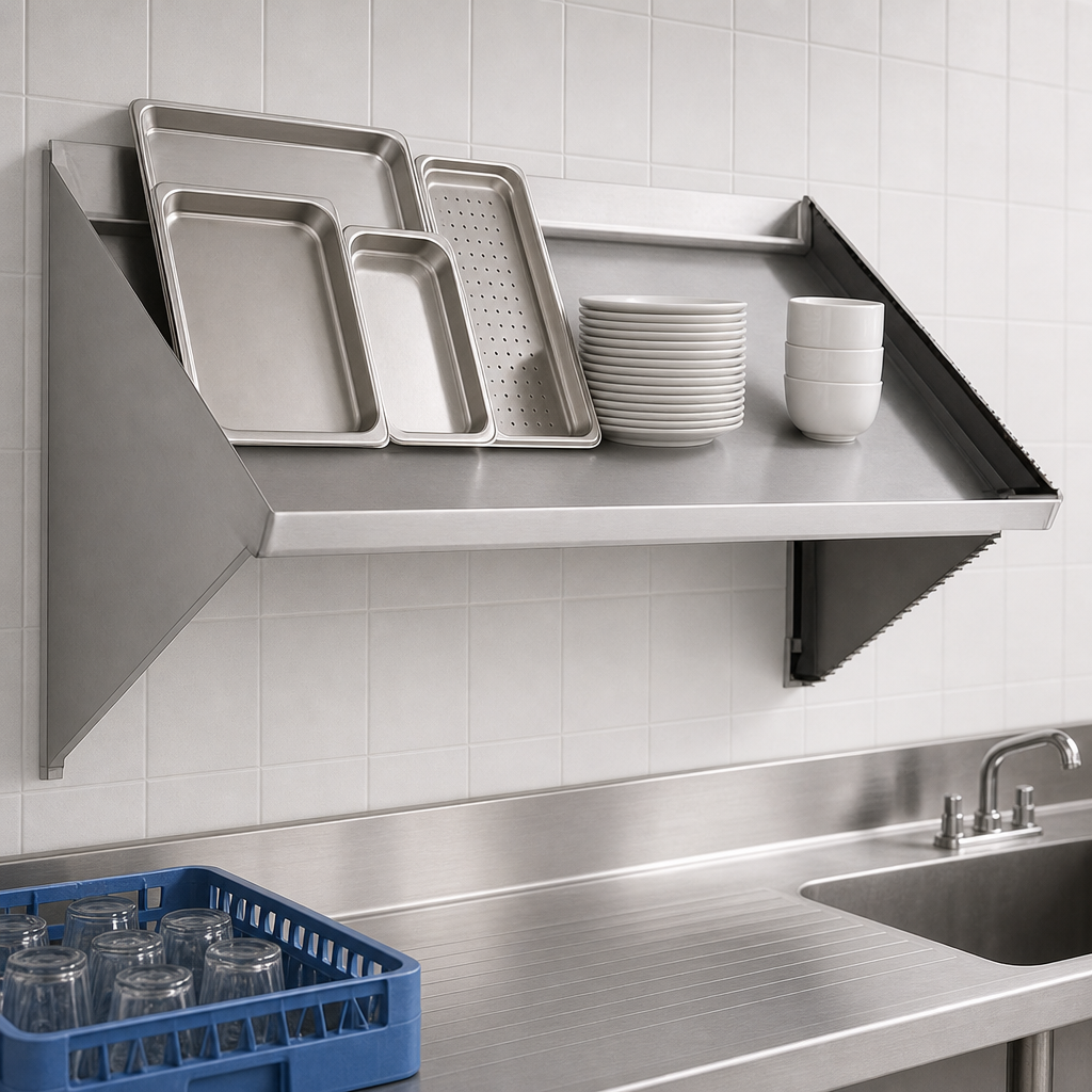 Wall-Mounted Slanted Design