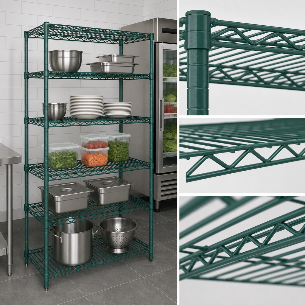 QuadTruss Wire Shelves