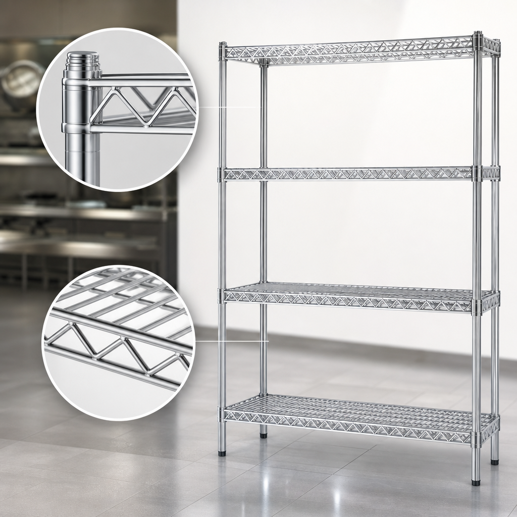 QuadTruss® Wire Shelves