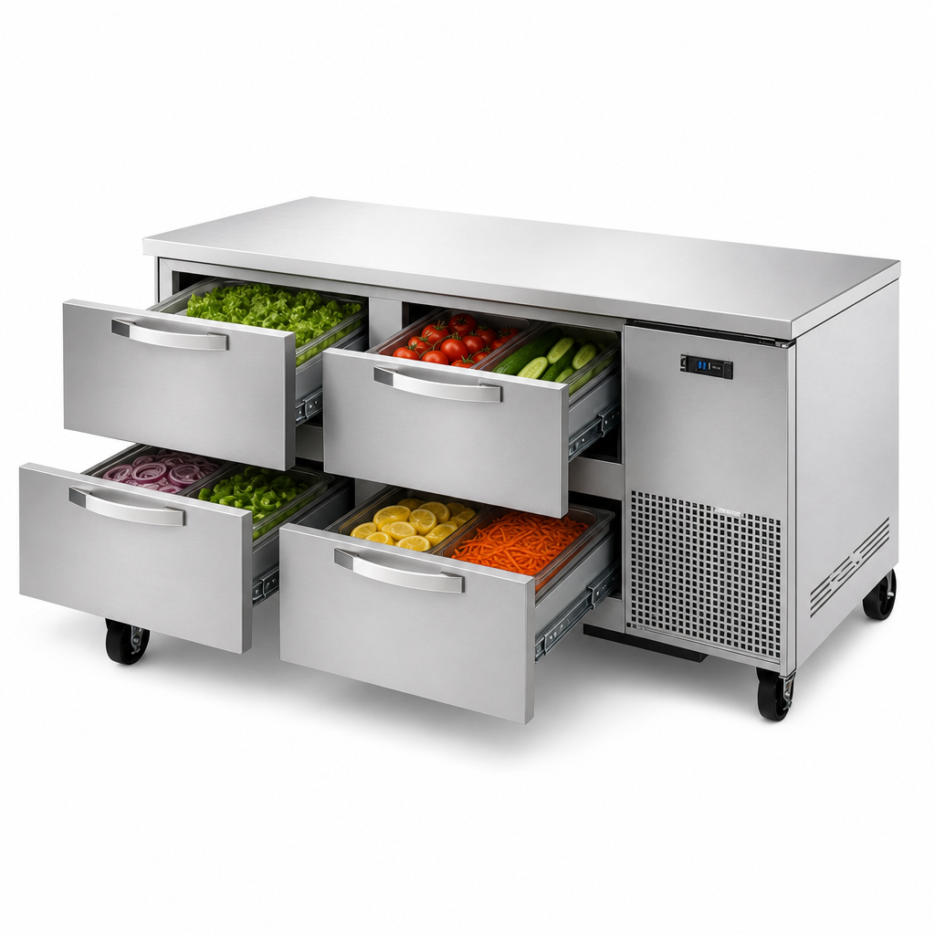 Four-Drawer Storage