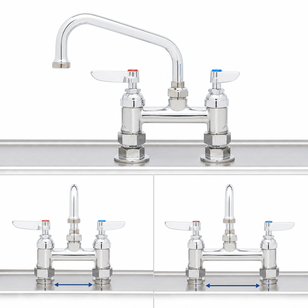 Adjustable Deck Mount Centers