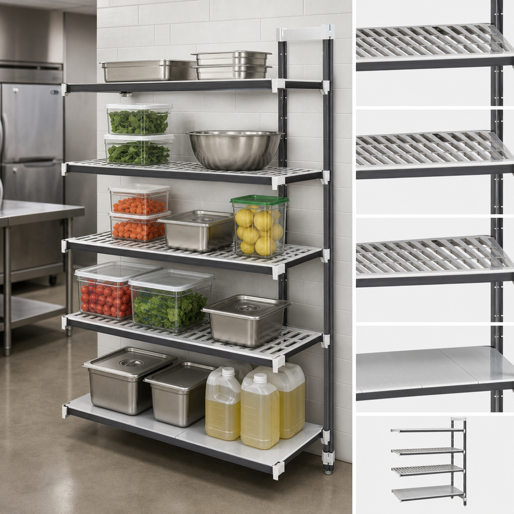5-Tier Vented and Solid Layout