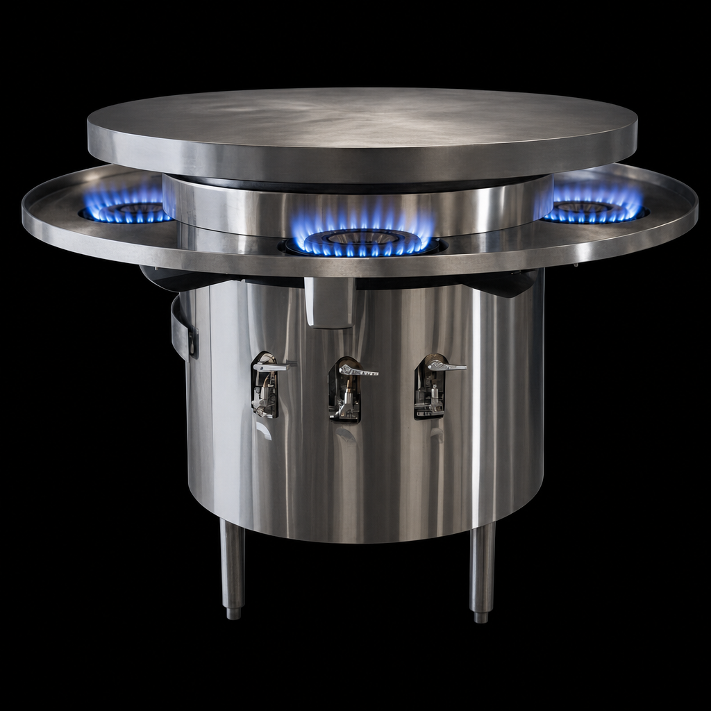 Three Burners