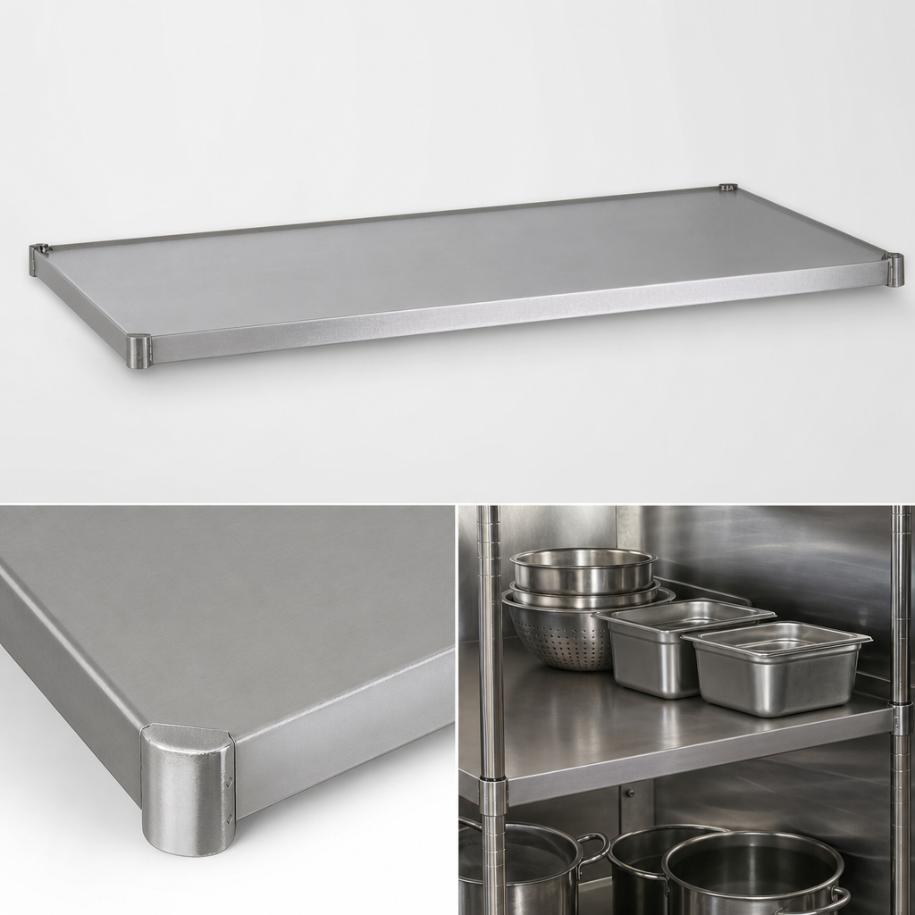 Solid Shelf Surface