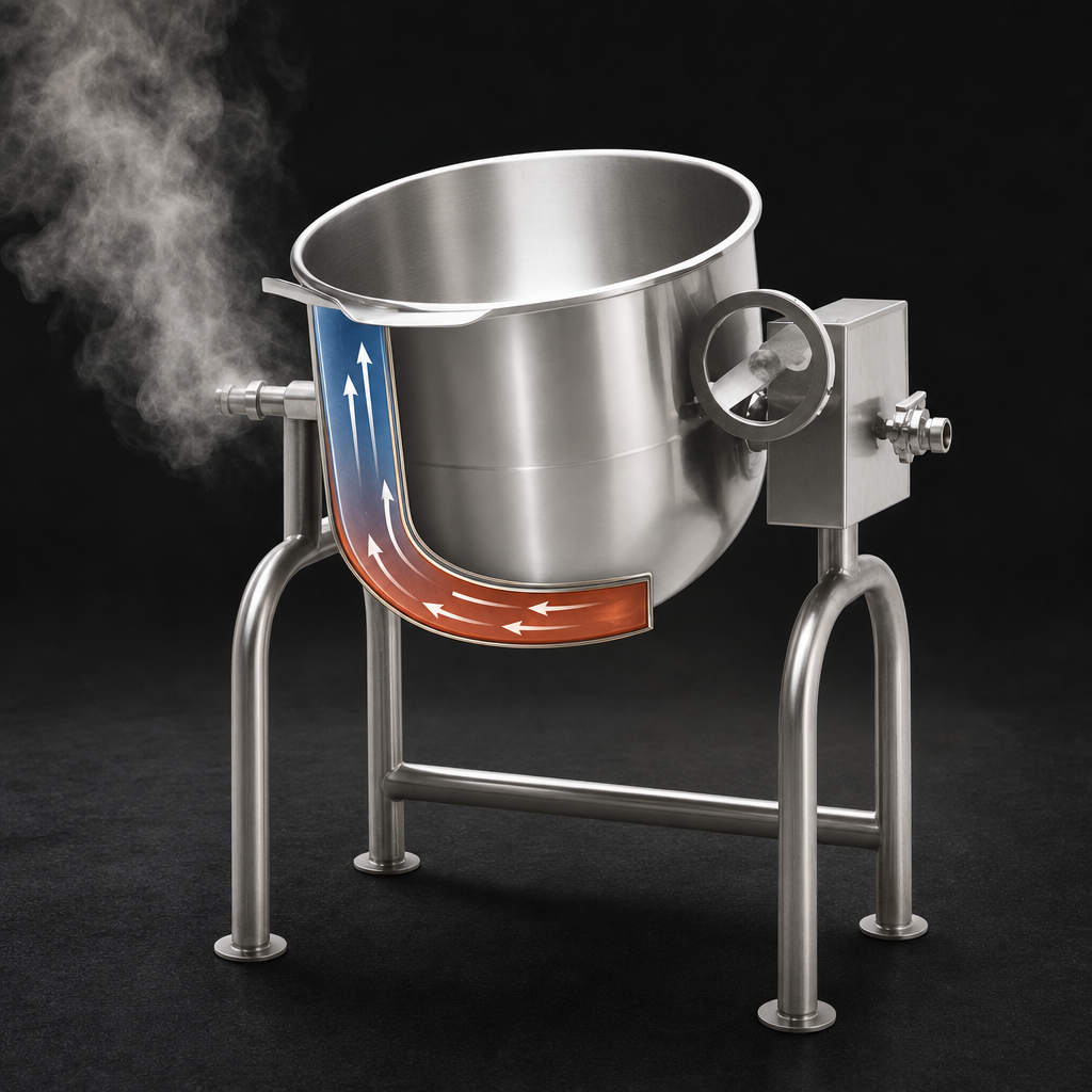 2/3 Jacketed Direct Steam Design