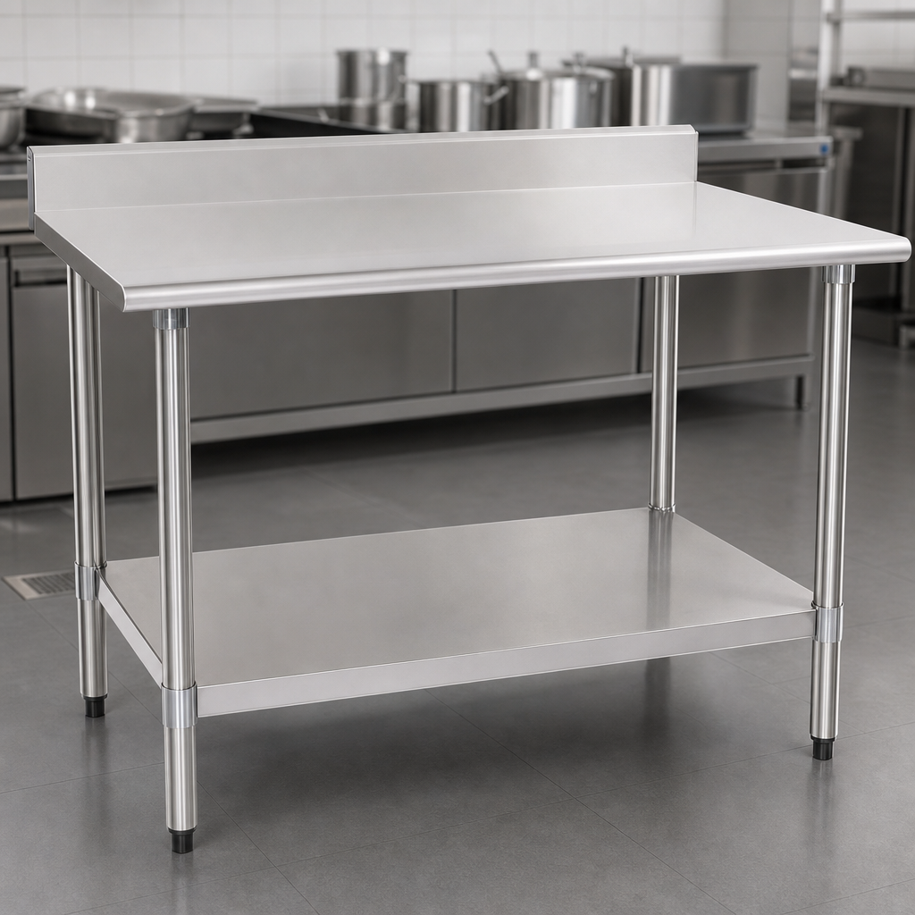 16-Gauge Stainless Steel Top