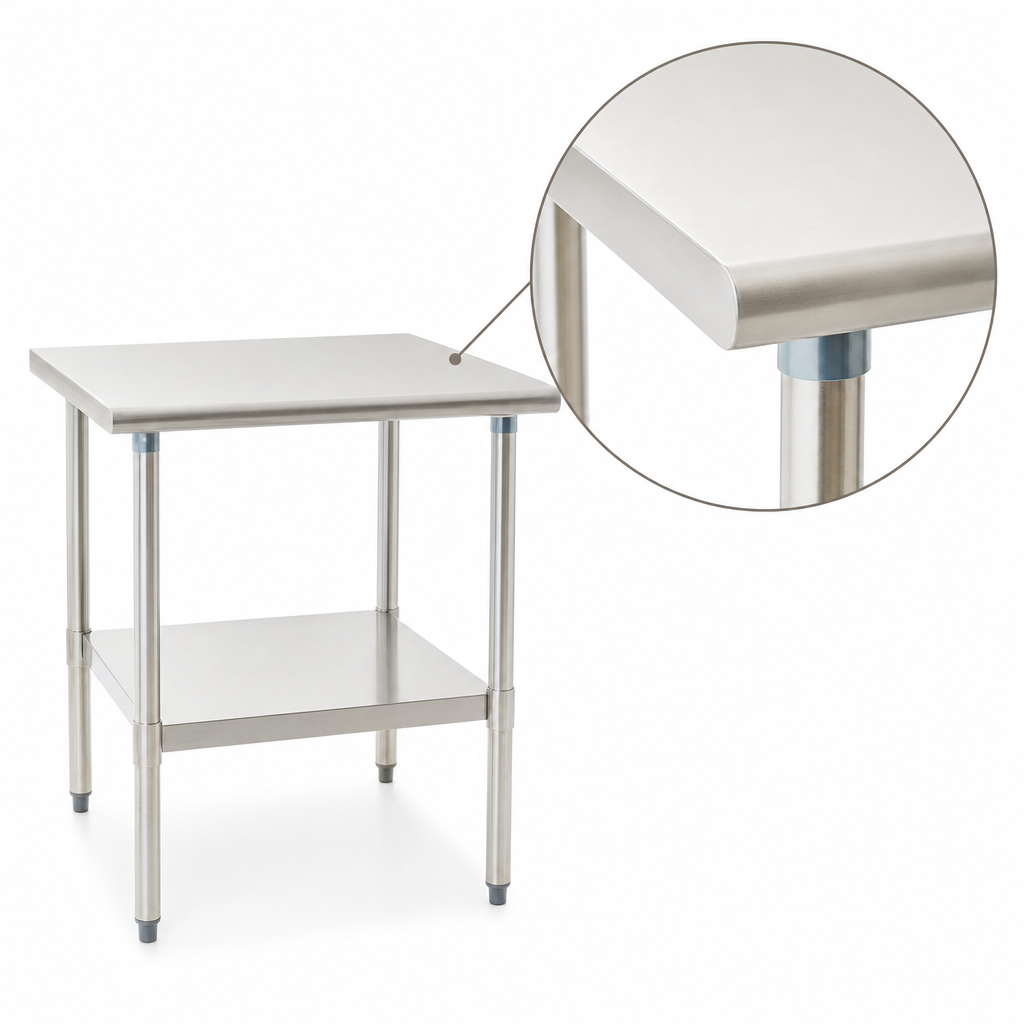 16-Gauge 300-Series Stainless Steel Top