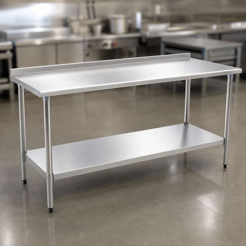 14-Gauge Stainless Steel Top