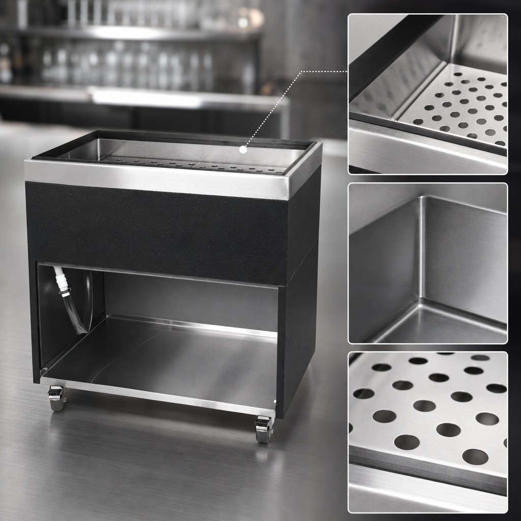 10-1/2-Inch Deep Stainless Steel Liner