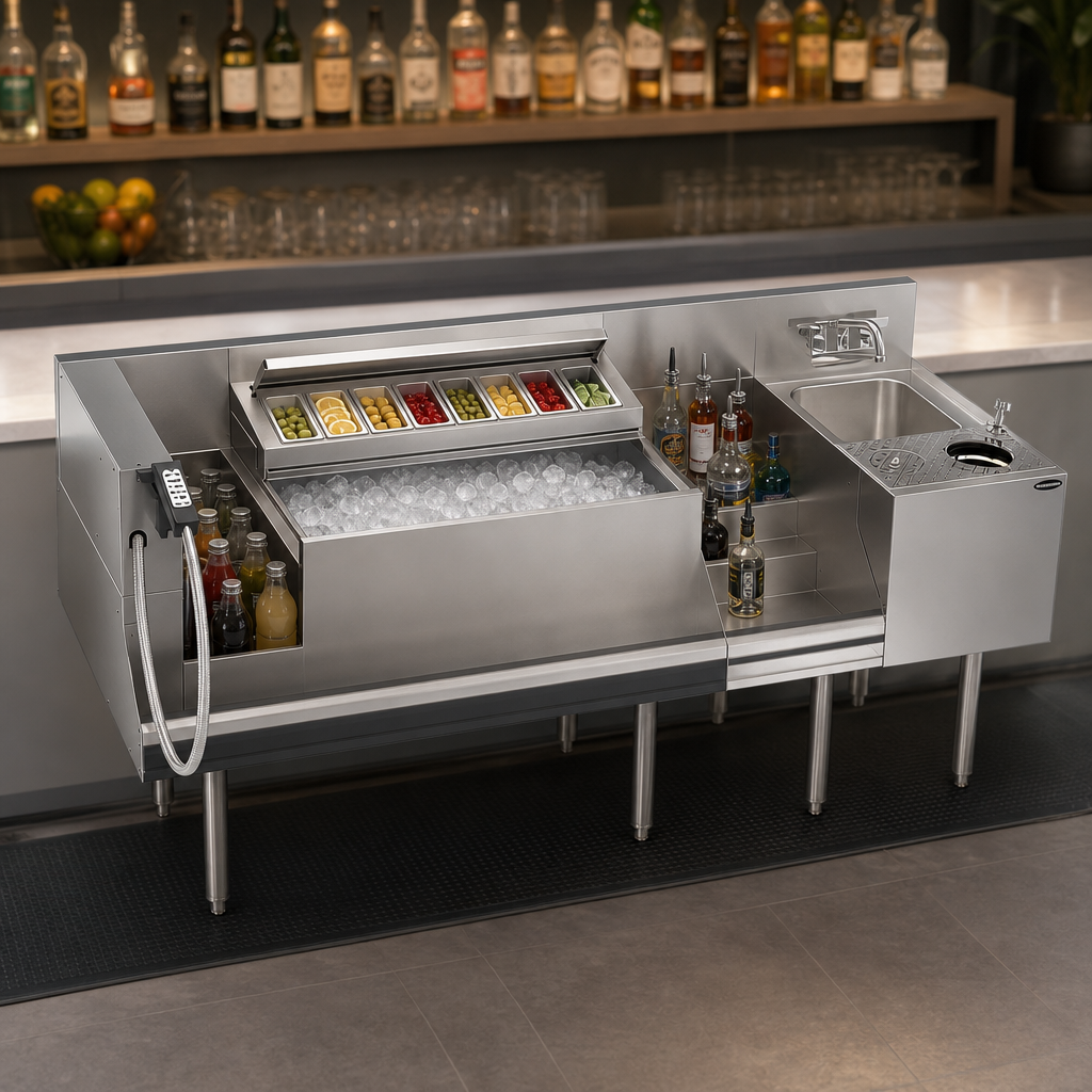 Integrated Beverage Workstation Layout