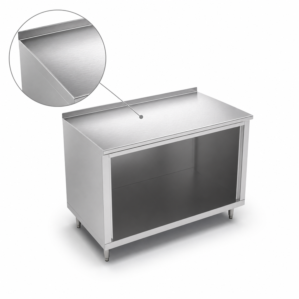 14-Gauge Stainless Steel Top