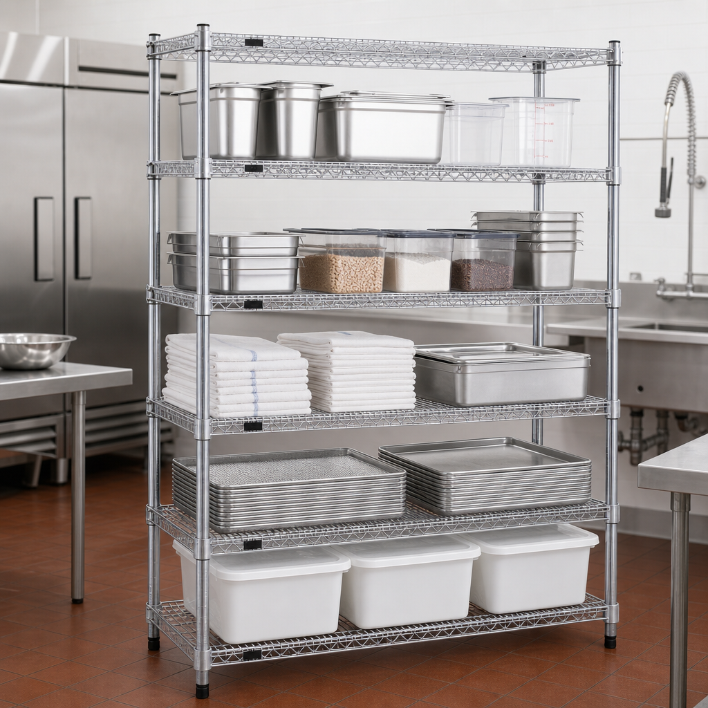 Five-Tier Storage