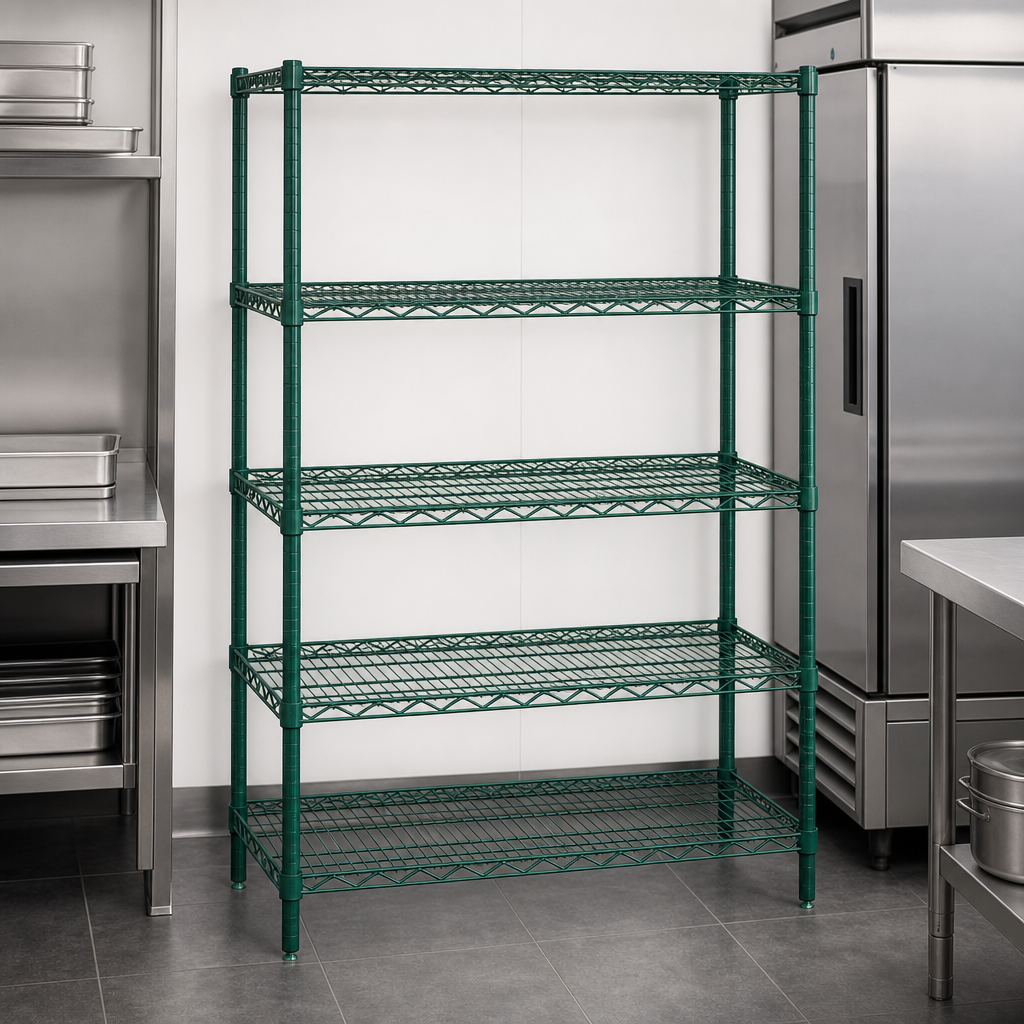 Five Wire Shelves