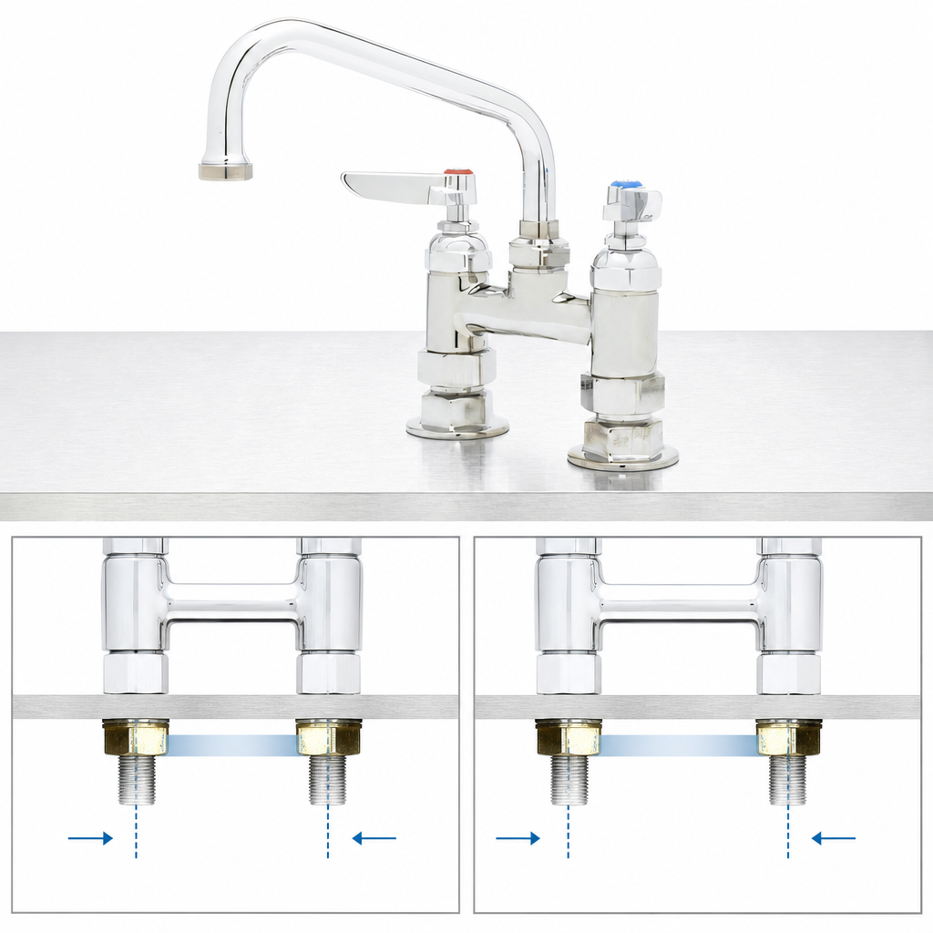 Adjustable 4-Inch Centers