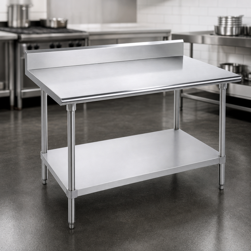 14-Gauge 304 Stainless Steel Top