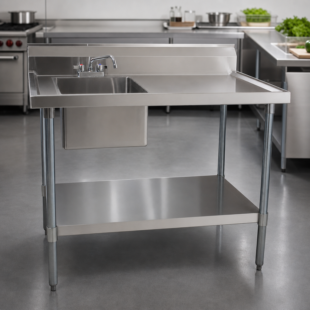 Left-Side Prep Sink