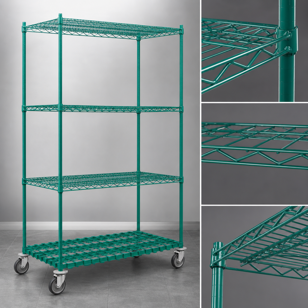 Patented QuadTruss Shelves
