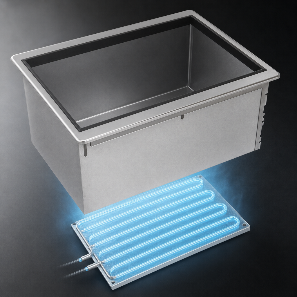 Built-In 7-Circuit Cold Plate