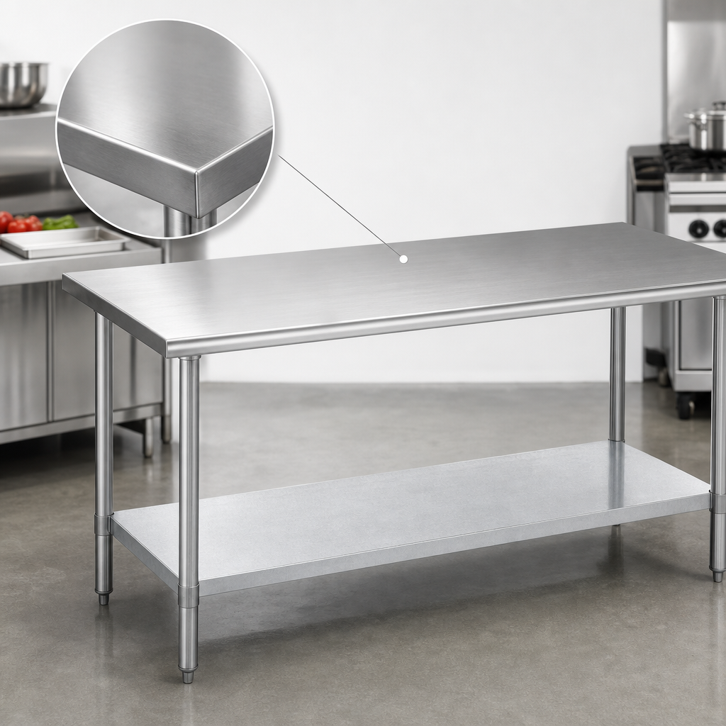 14-Gauge 300 Series Stainless Steel Top