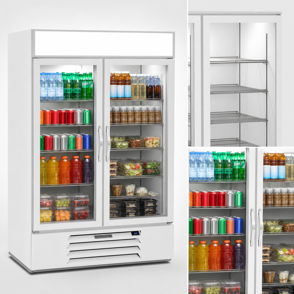 Two-Section Reach-In Cabinet