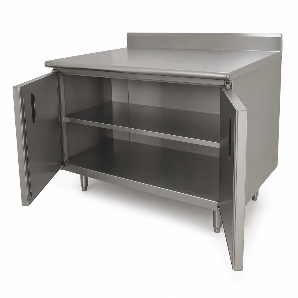 Cabinet Base With Mid-Shelf