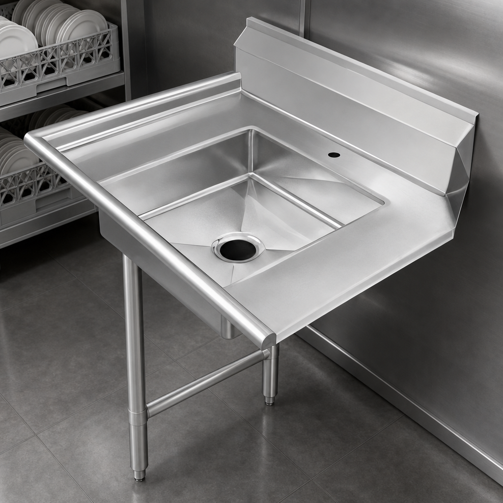 16-Gauge 304 Stainless Steel Top