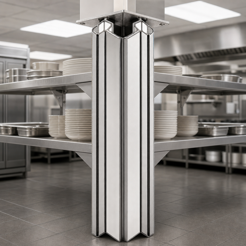 Back-To-Back Upright Design