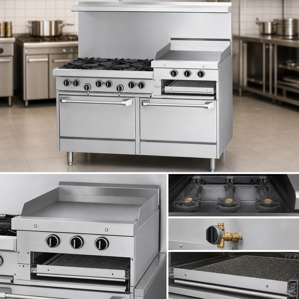 24-Inch Raised Griddle/Broiler