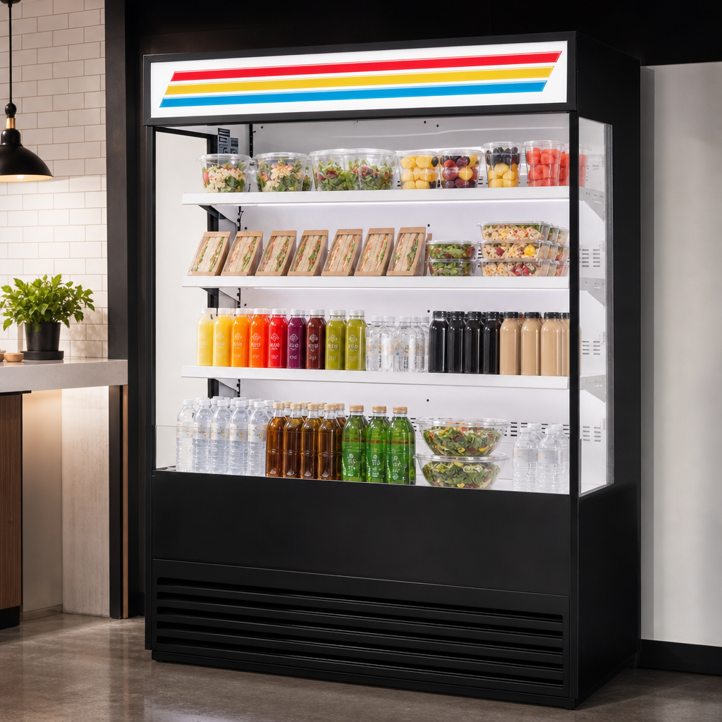 Vertical Air Curtain Merchandiser