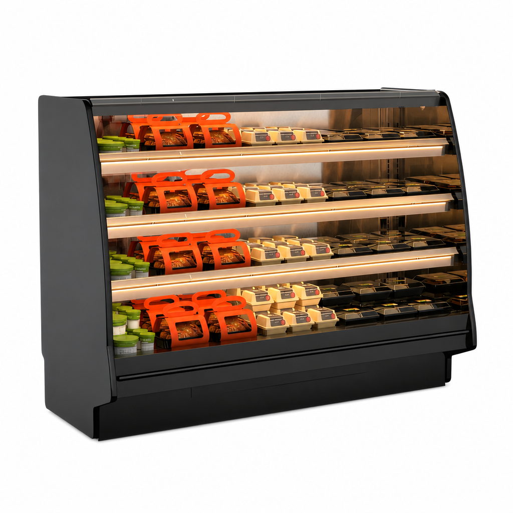 Three Solid Heated Shelves